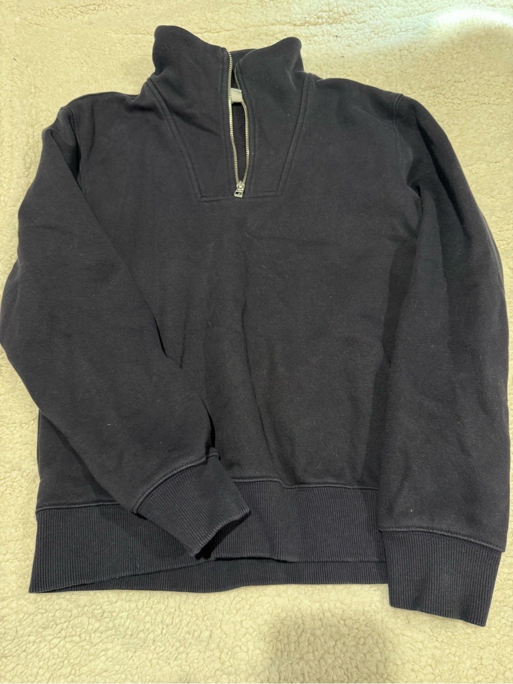 Women’s Navy Quarter-Zip Pullover